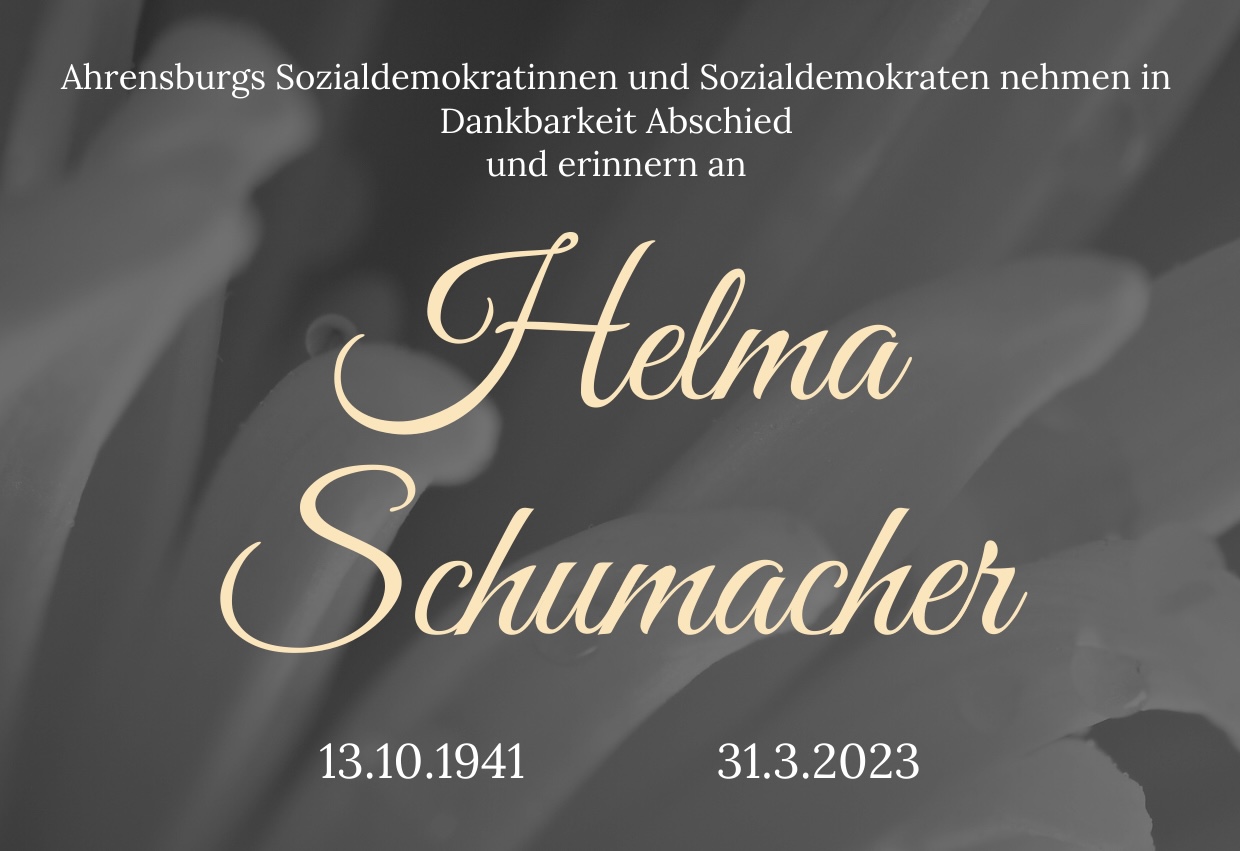 Wir nehmen Abschied