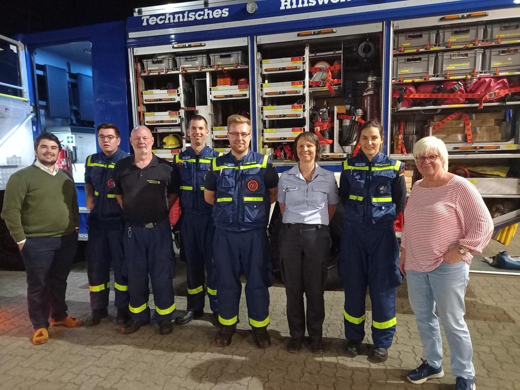 Ein Besuch beim Ortsverband des Technisches Hilfswerks (THW) Ahrensburg