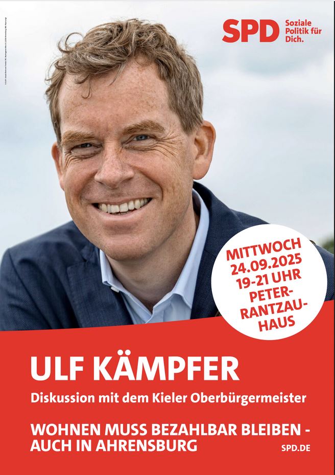 „Perspektiven für bezahlbare Wohnungen“ mit dem Oberbürgermeister von Kiel Ulf Kämpfer